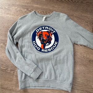 Gray Detroit Dog Rescue Sweatshirt